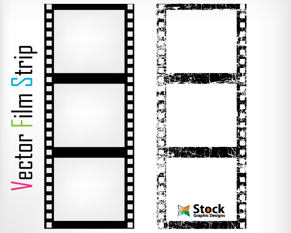 Free Film Strip Vector Art