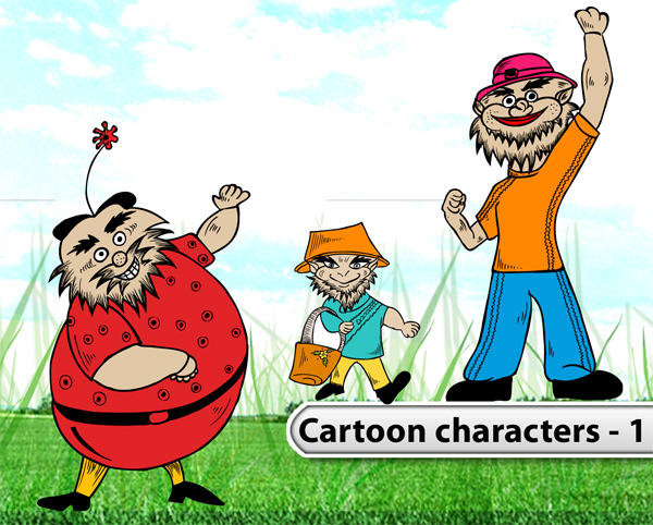 Cartoon Characters -Set-1