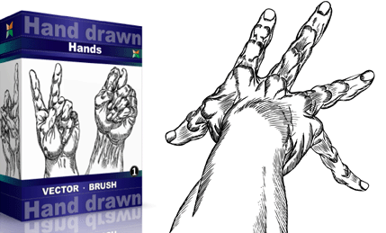 Hand Drawn Hands