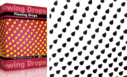 Flowing Shapes : Drops Pack