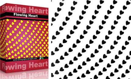 Flowing Shapes : Heart Pack