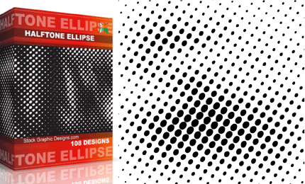 Halftone Ellipse Pack