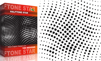 Halftone Star Pack