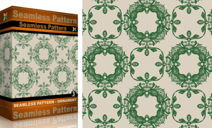 Vol.3 : Vector Seamles Pattern – Ornaments